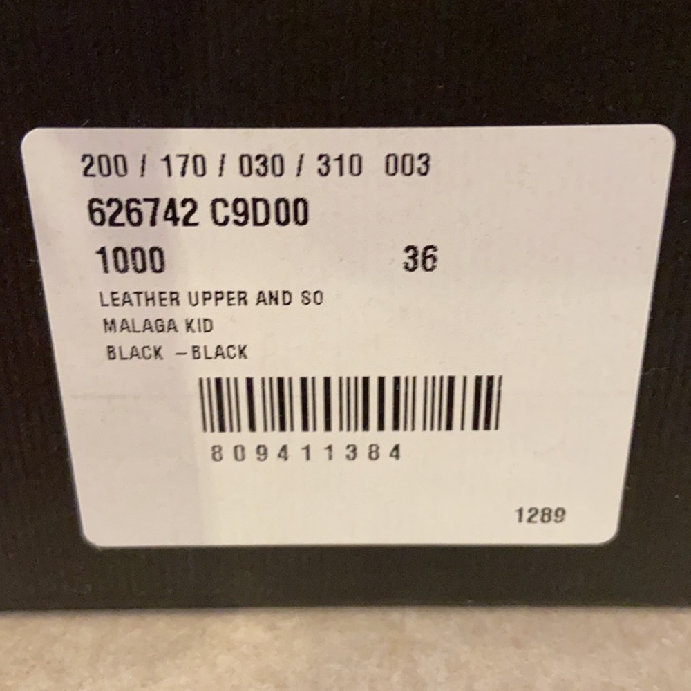 Authentic Gucci Marmont GG Leather Sandal - Picture 12 of 12